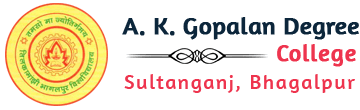 Logo in A. K. Gopalan Degree College Sultanganj, Bhagalpur